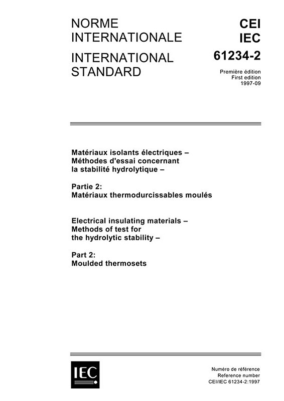Cover IEC 61234-2:1997